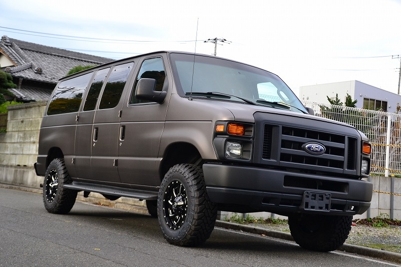 エコノライン☆フォードE150☆リフトアップ☆車検令和5年10月☆