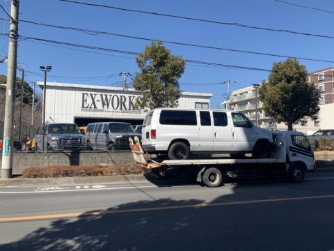 栃木県 宇賀神様 フォード E-150納車となりました！